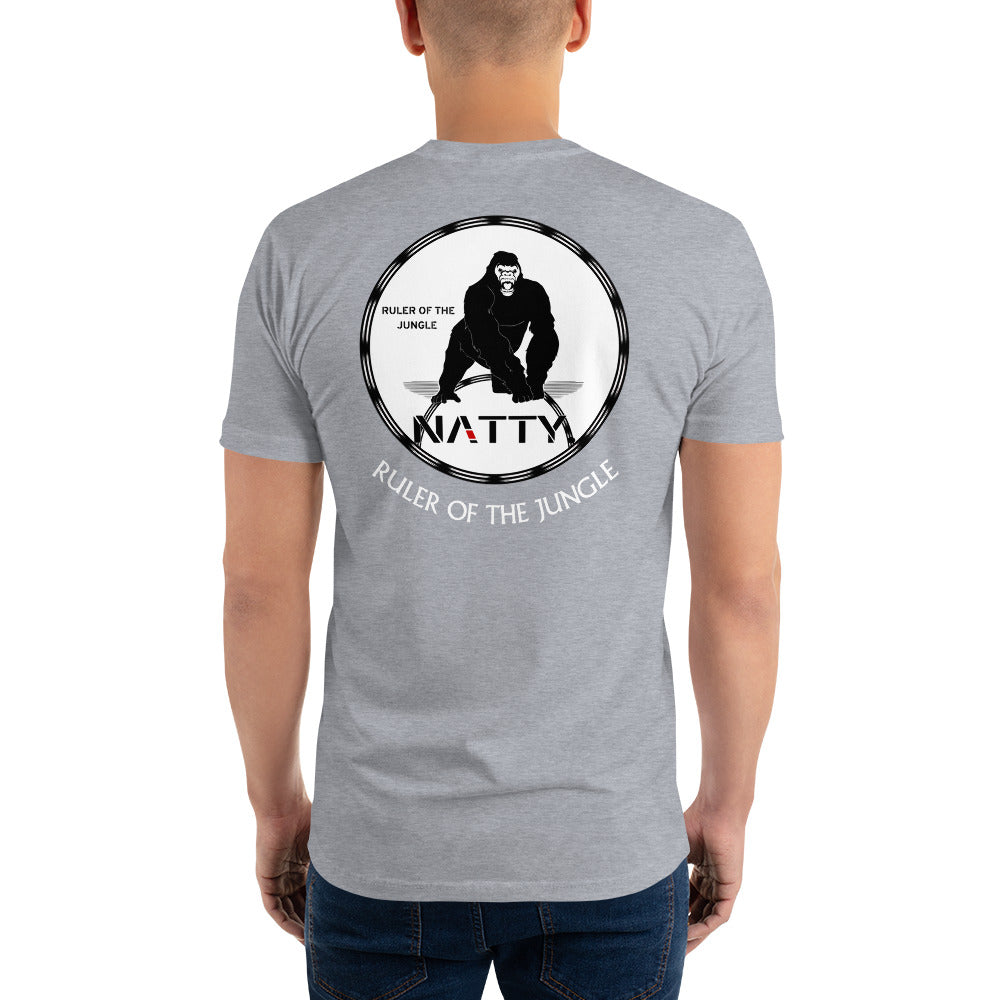 NATTY. "Ruler of the Jungle" Fitted Cotton Tee