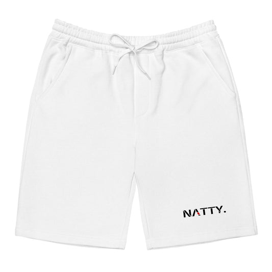 Signature NATTY. Logo Fleece Shorts