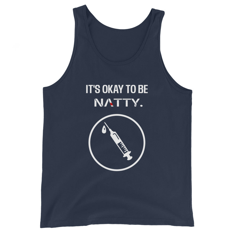 It's Okay To Be NATTY. Men's Tank Top